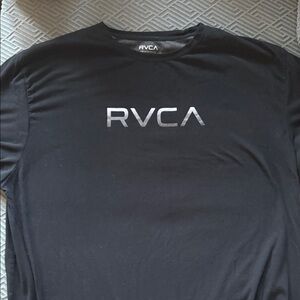 RVCA Black Long Sleeve Tee